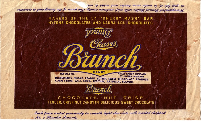 1940s Brunch Candy Wrapper