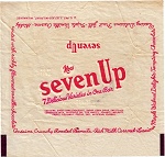 1950s Seven Up Candy Wrapper