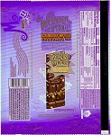 2010 Wonka Exceptionals Candy Wrapper