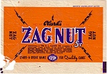 1950s Zagnut Candy Wrapper