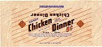 1940s Chicken Dinner Candy Wrapper