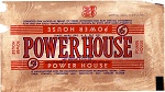 1940s Power House Candy Wrapper