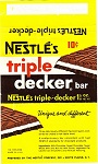 1950s Triple Decker Candy Wrapper