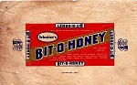 1940s Bit-O-Honey Candy Wrapper