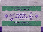 1950s Cool Breeze Candy Wrapper