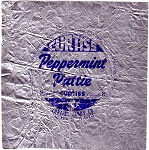 1940s Peppermint Pattie Candy Wrapper