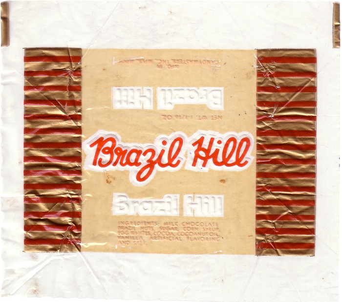 1940s Brazil Hill Candy Wrapper