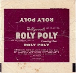 1950s Roly Poly Candy Wrapper