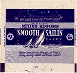 1950s Smooth Sailin Candy Wrapper