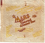 1950s Mars Candy Wrapper