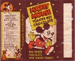 1930s Mickey Mouse Bar Candy Wrapper