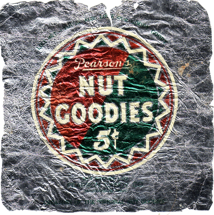1950s Nut Goodies Candy Wrapper