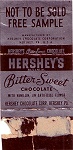 1950s Bitter Sweet Candy Wrapper