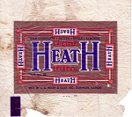 1950s Heath Candy Wrapper