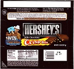 2007 Hershey Crisp Corn Bits Candy Wrapper