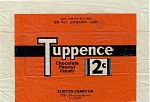 1950s Tuppence Candy Wrapper