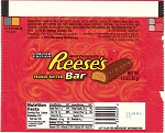 2006 Reeses Bar Candy Wrapper