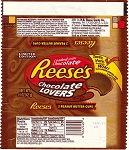 2005 Reeses Chocolate Lover Candy Wrapper