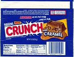 2002 Crunch with Caramel Candy Wrapper