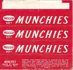 1950s Munchies Candy Wrapper