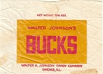 1930s Bucks Candy Wrapper
