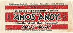 1930 Amos n Andy Candy Wrapper