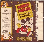 1930s Mickey Mouse Candy Wrapper