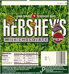 1997 Hersheys Candy Wrapper