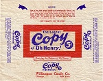 1950s Copy Candy Wrapper