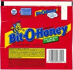 2008 Bit-O-Honey Candy Wrapper