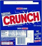 2002 Crunch Candy Wrapper