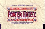 1950s Power House Candy Wrapper