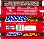2007 Snickers Nut’n Butter Crunch Candy Wrapper