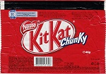 2007 Kit Kat Chunky Candy Wrapper