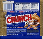 2005 Crunch with Peanuts Candy Wrapper
