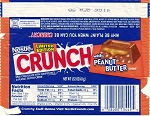 2004 Crunch Peanut Butter Candy Wrapper