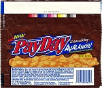 2007 PayDay Avalanche Candy Wrapper