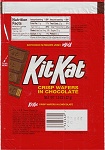 2002 Kit Kat Candy Wrapper