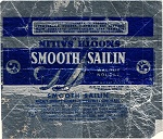 1940s Smooth Sailin Candy Wrapper