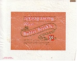1950s Butter Brickle Candy Wrapper