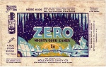 1931 Zero Candy Wrapper