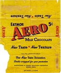 1937 Aero Candy Wrapper