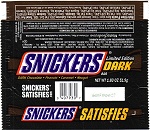 2006 Snickers Dark Candy Wrapper