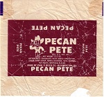 1940s Pecan Pete Candy Wrapper