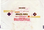 1960s Brazil Roll Candy Wrapper