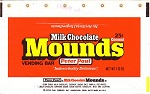 1980 Mounds Candy Wrapper