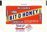 1960s Bit-O-Honey Candy Wrapper