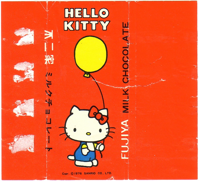 1976 Hello Kitty Candy Wrapper