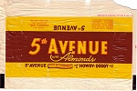 1950s 5th Avenue Candy Wrapper