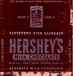 1960s Hersheys Candy Wrapper